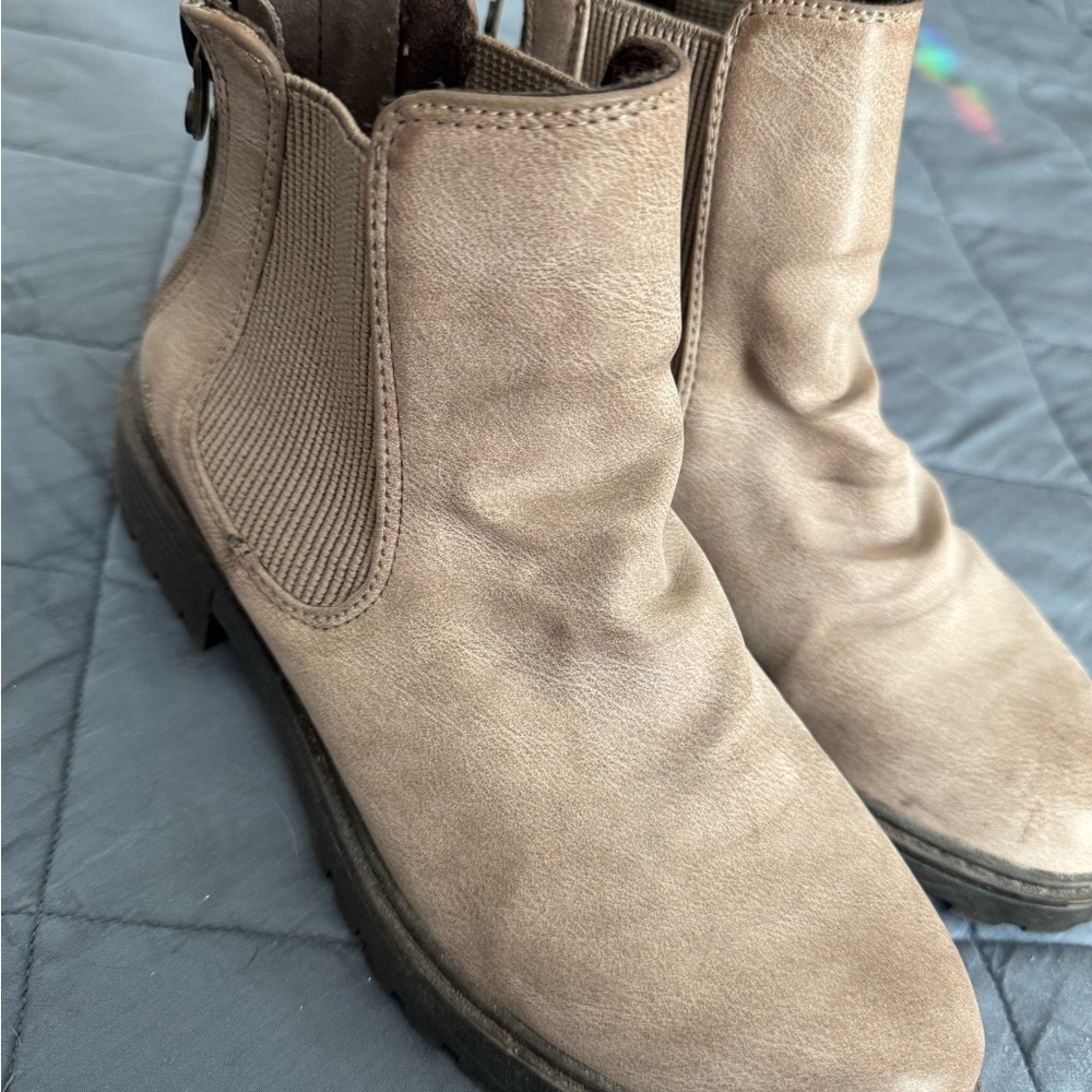 Blowfish Light Brown Ankle Booties